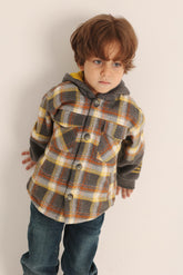 Brushed Hoodie Jacker